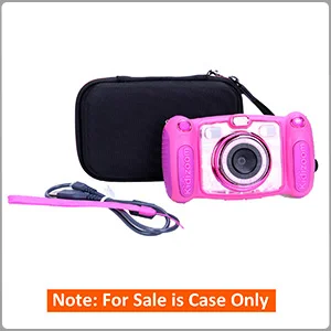case only LTGEM EVA ударопрочный водонепроницаемый переносной Жесткий футляр для VTech Kidizoom Duo селфи камеры - Цвет: case only