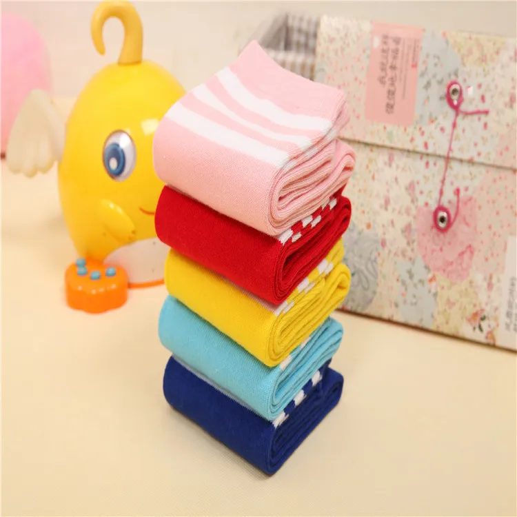 3 шт./лот детские гольфы в полоску школьные носки хлопковые спортивные футбольную