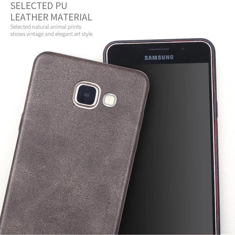 X-Level Ретро винтажный кожаный чехол для телефона samsung Galaxy A3 2017 a320 A320F задняя крышка s
