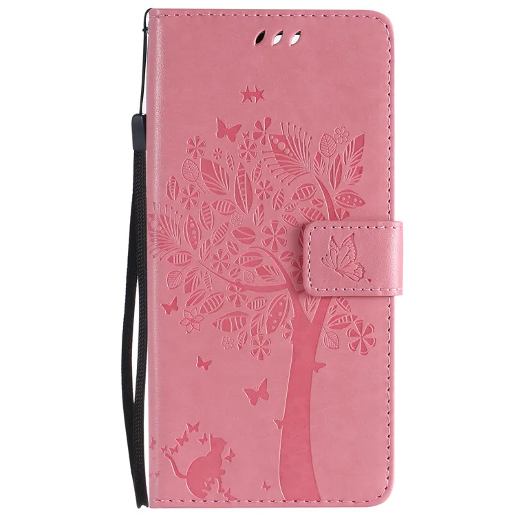 Розовый Кошелек из искусственной кожи чехол для Wiko Lenny 2 Lenny 3 Lenny 4 роскошный флип-чехол для телефона сумка чехол для Wiko Pulp 4G Slide 2 чехол s Fundas - Цвет: Розовый