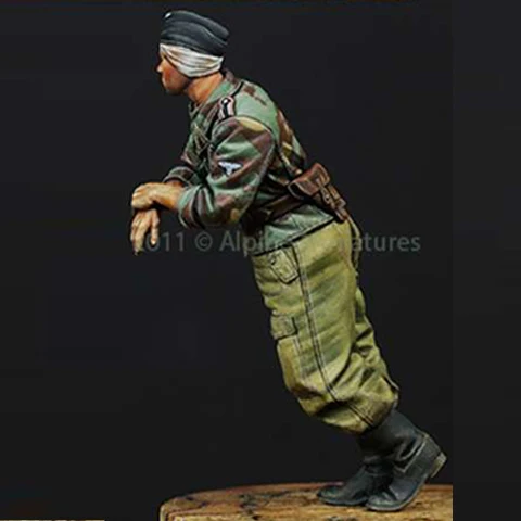 1/35 AFV команда с 2 различными головками набор солдат из смолы GK комбинация военной