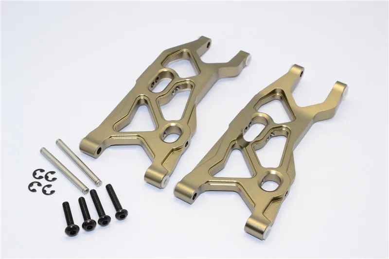 AXIAL YETI ROCKER 90026 ALUMINIUM FRONT LOWER ARM - 1PAIR SET YR055-B | Parts &amp Accs
