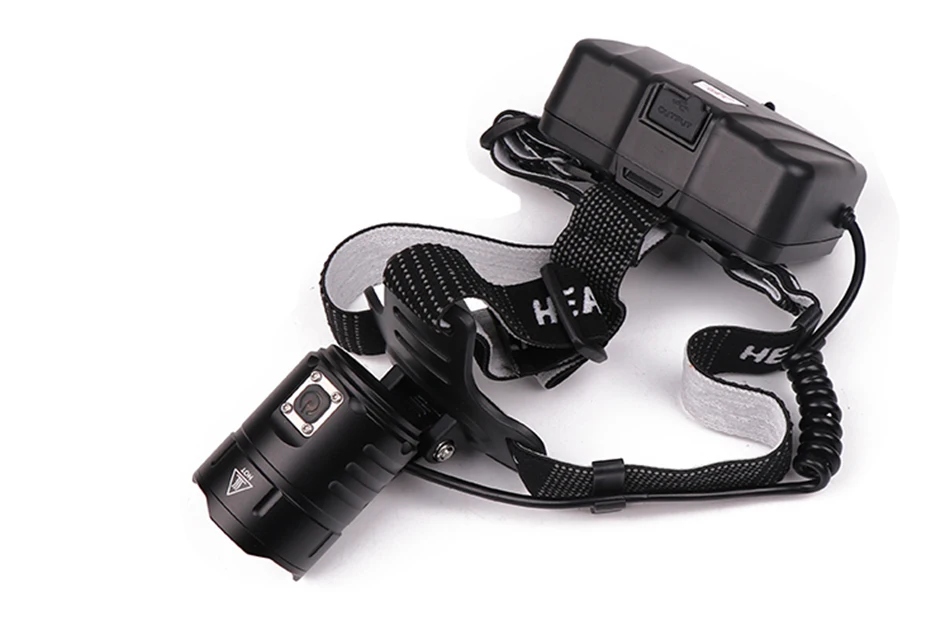 New arrive 50000lm XHP70.2 32W powerful Led headlamp Headlight zoom head lamp flashlight torch Lantern 7800mah 18650 battery