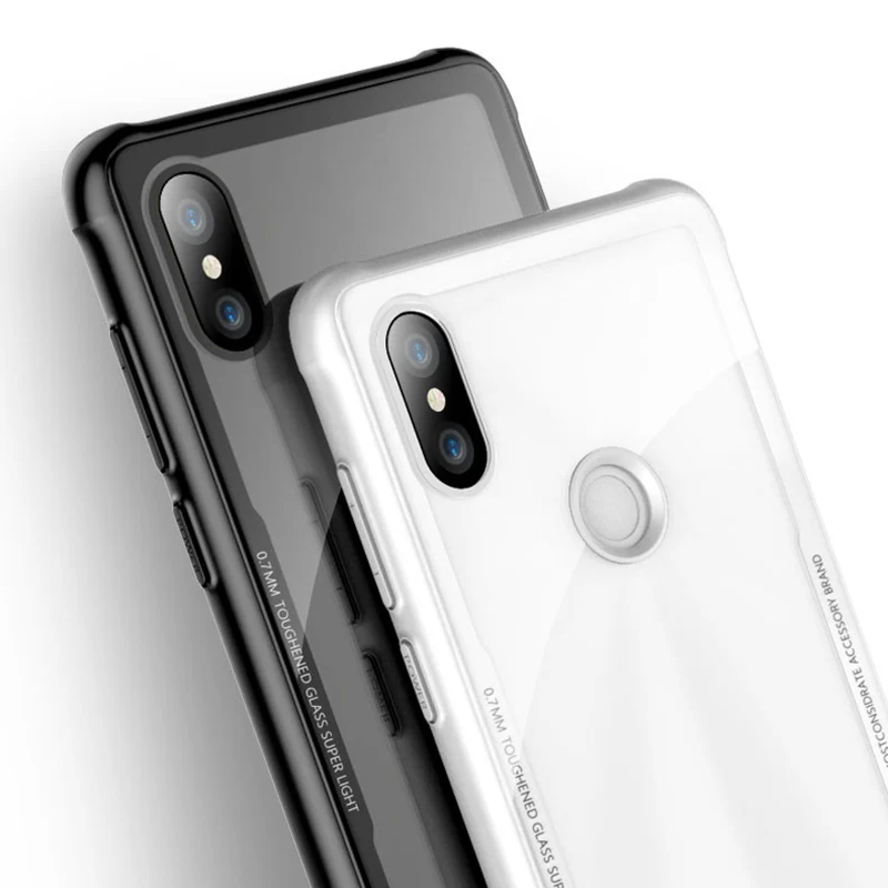 Прозрачный чехол для Xiaomi MI8 8 SE жесткие акриловые противоударные чехлы 5X 6X Mix 2s Redmi 5