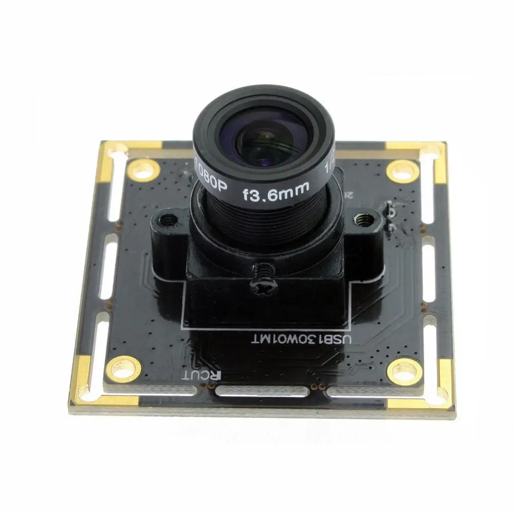 ELP 16 мм объектив 960 МП 1/3 P hd AR0130 CMOS датчик CCTV mini USB модуль камеры для Android Linux Windows
