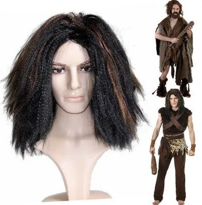 

Chillingo hair Sharp Brother примитивный человек, аксессуары для косплея, волосы для косплея, индийские волосы, Хэллоуин, косплей