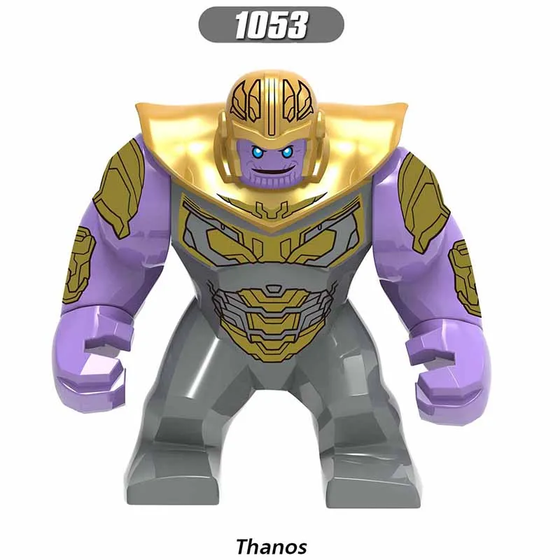 Одиночная продажа Enlighten Avengers 4 конца игры танос черный карлик Халк анти яд