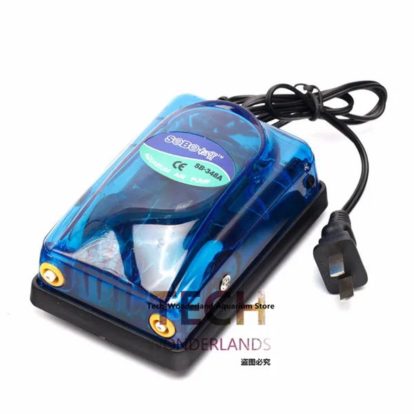 Аквариумный кислородный насос аквариумный воздушный ulter бесшумный с 2 выходами