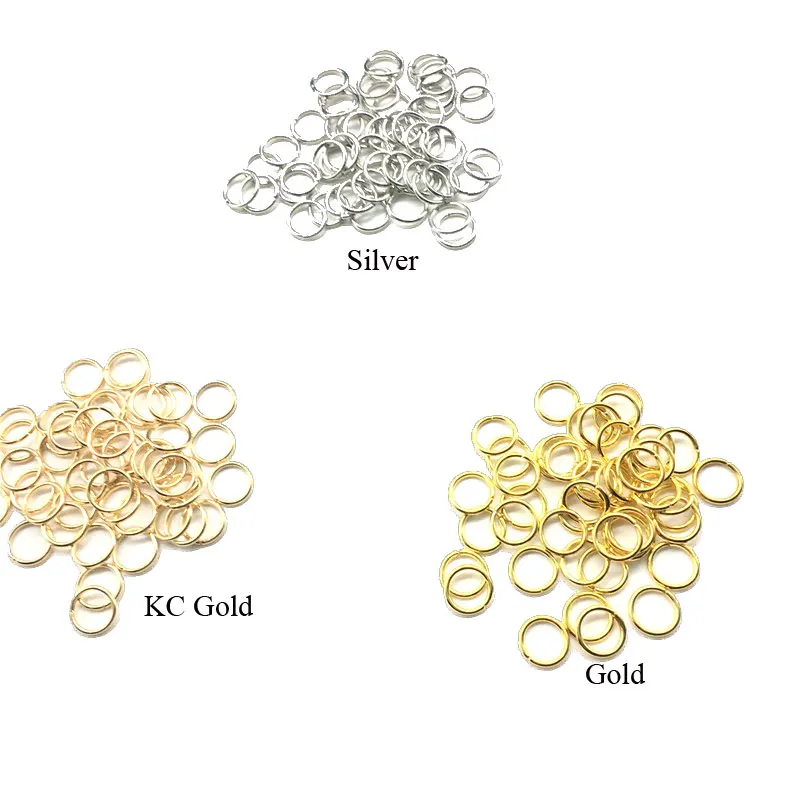 20 шт./лот золотистая/Серебристая коса для волос дредлоки манжеты оплетка круг