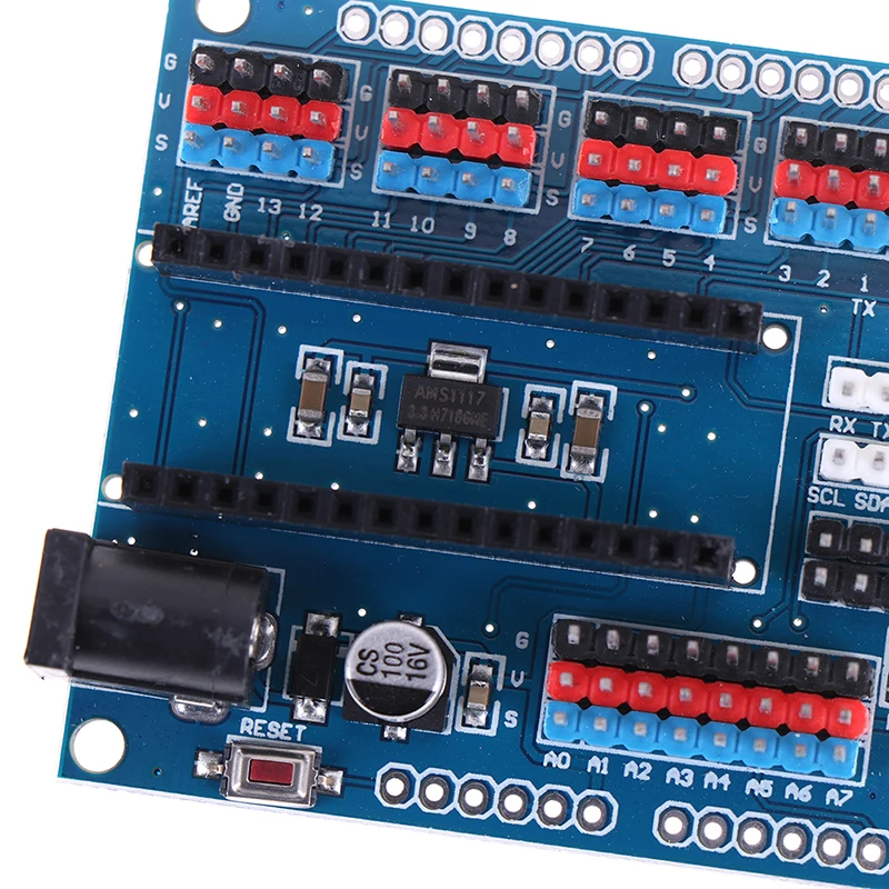 Модуль для Arduino Nano v3.0 3 0 I/O IO плата расширения микродатчик защитный модуль Uno R3 Leonardo