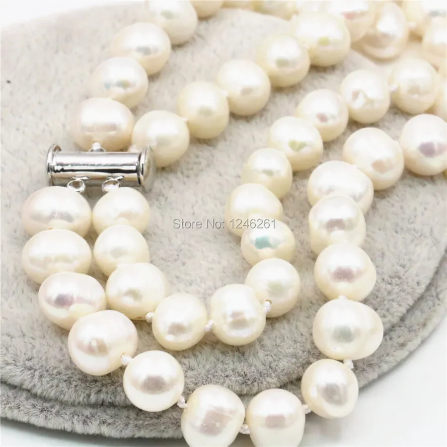 Жемчуг Женский 2 ряда 7-8 мм для ожерелья | Украшения и аксессуары