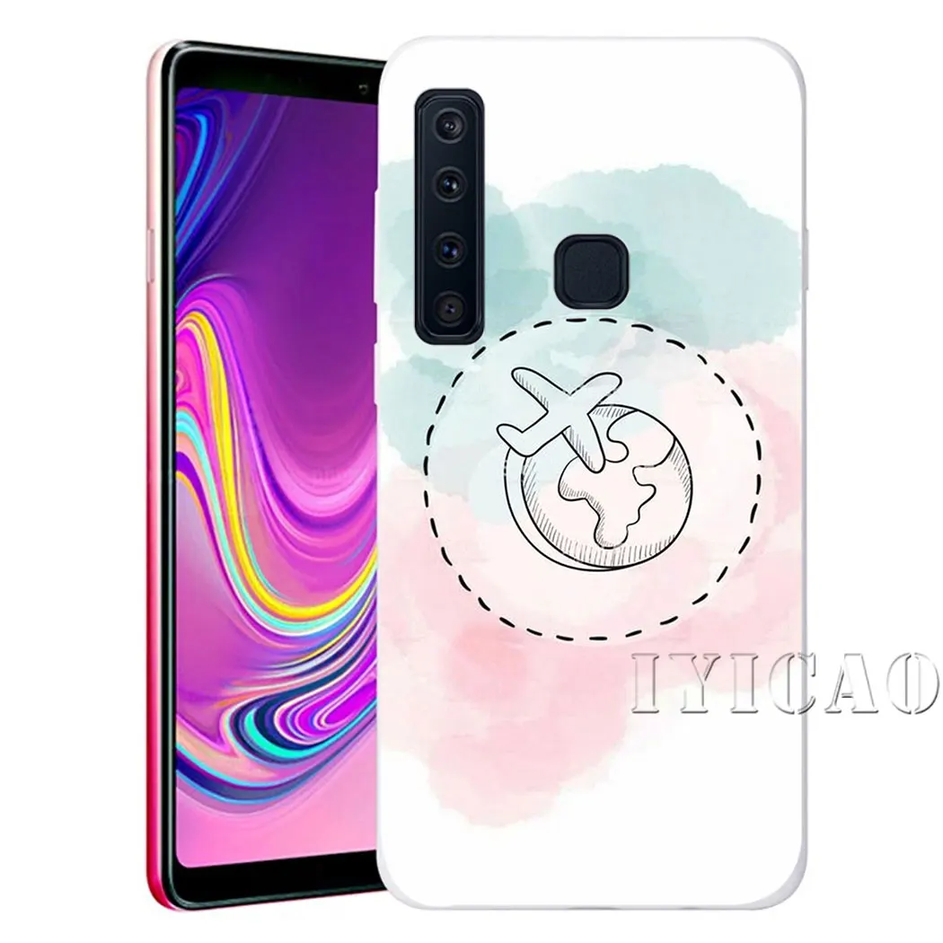 IYICAO простой милый мультяшный Воздушный самолет жесткий чехол для Samsung Galaxy S10e S10 S9
