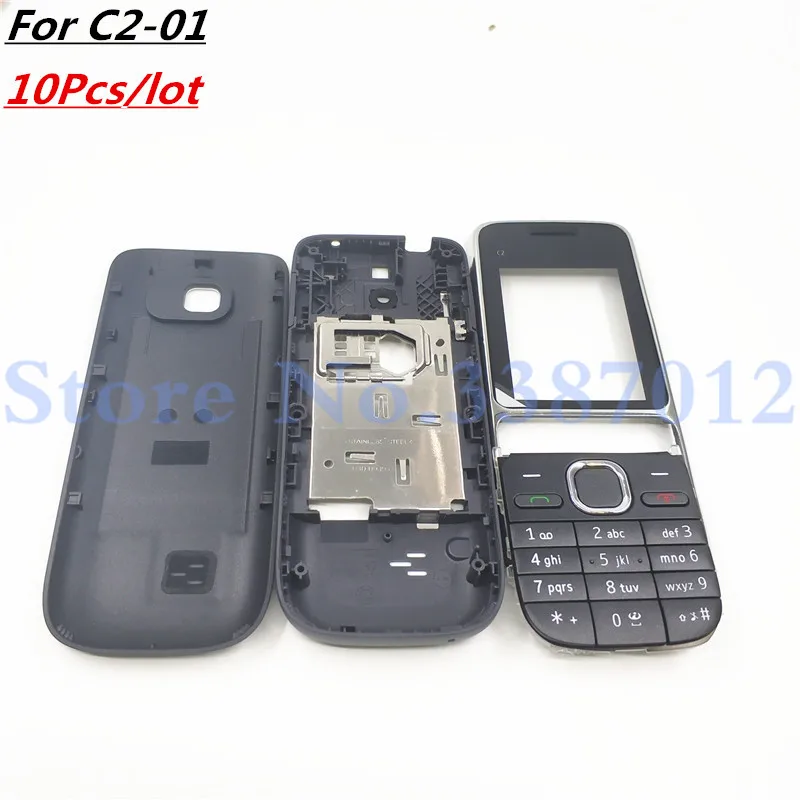 10 шт./лот хороший Оригинальный Новый чехол для Nokia C2-01 корпус дверная рамка +