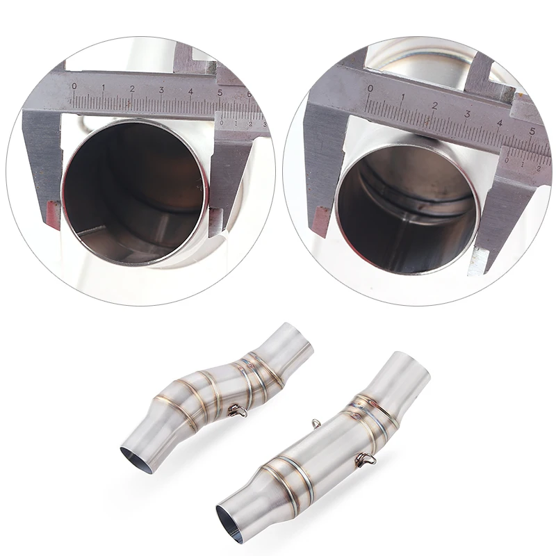 

Motorcycle Full Exhaust System Slip On For kawasaki Z1000 Z1000R Z1000J Ninja1000 2010-2016 Modified Middle Link Pipe