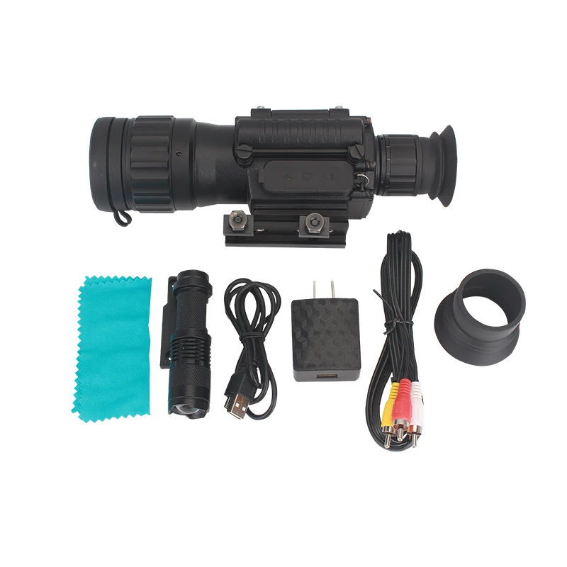 WG770 Bestguarder WG60 цифровой прицел ночного видения телескоп 4,5-36x50 дневной Ночной прицел фото видео с TFT lcd 21 мм рельс - Цвет: WG770