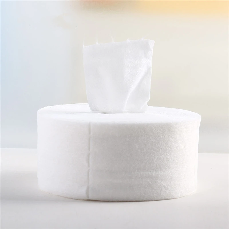300pcs Draw-out Facial Makeup Cotton Pads Face Cleansing Puff Nail Polish Remover Removable Cosmetic Skin Care with Case | Красота и