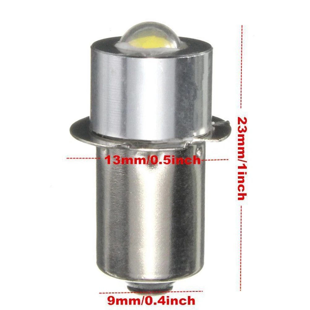 

LED Light Flashlight Bulb P13.5S PR2 1W 90 Lumen Warm Pure White For Interior Bike Torch Spot Lamp Work Lights Bulb DC18/DC3 18V