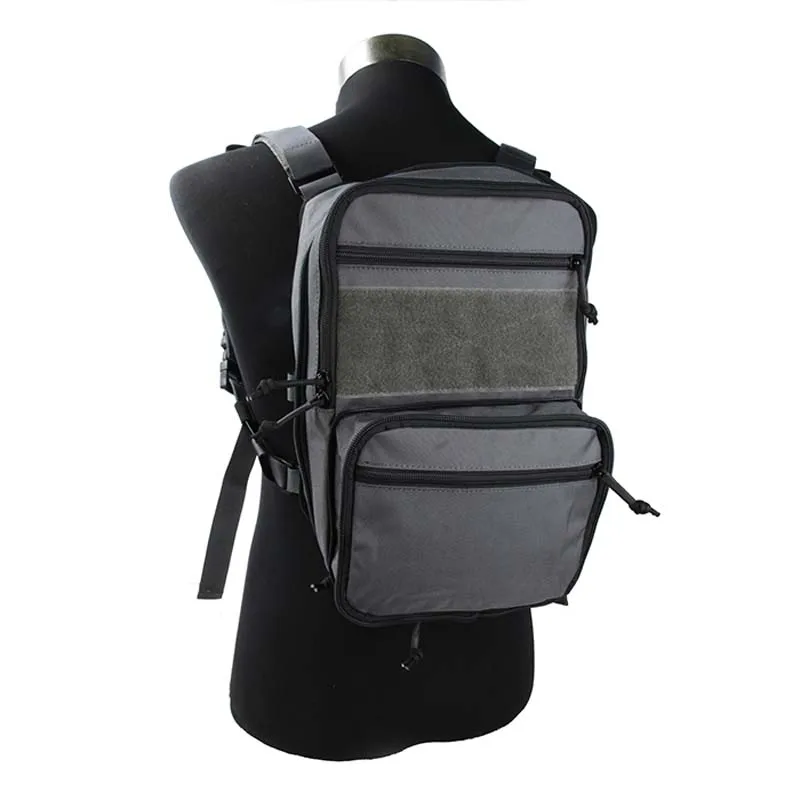 TMC 410 Flatpack тактический жилет Molle Сумка сумка двойного назначения молния рюкзак
