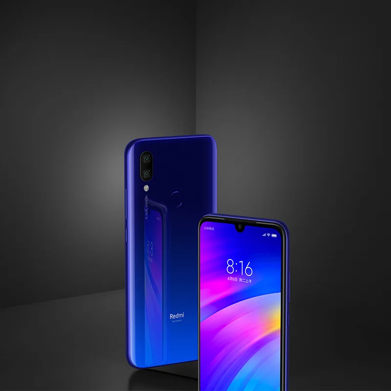 В наличии глобальная прошивка Xiaomi Redmi 7 4 Гб оперативной памяти 64 встроенной