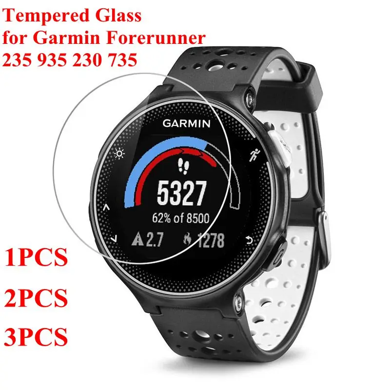 

For Garmin Forerunner 235 Tempered Glass 9H Screen Protector Film For Garmin 235 935 230 735 Smart Watch Screen Protector