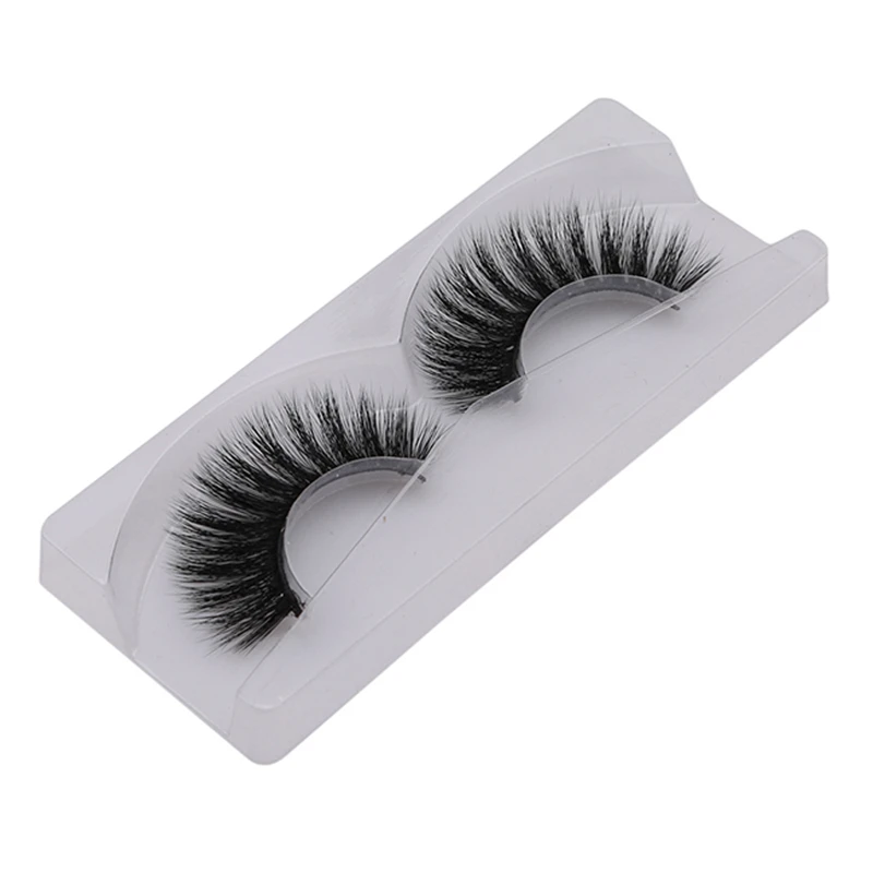 1 пара высококачественных натуральных длинных накладных ресниц новые модные 3d