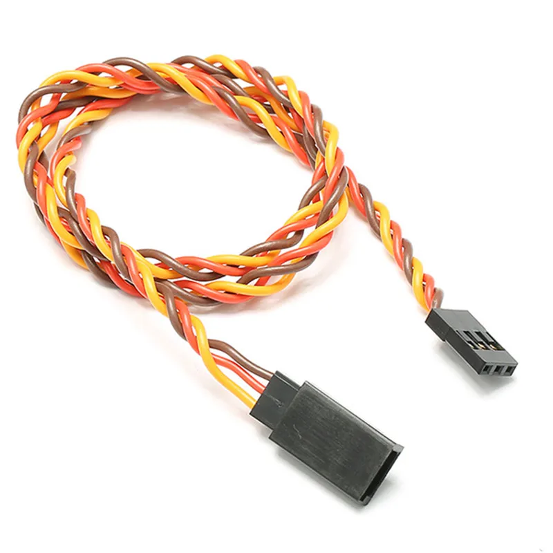 Лидер продаж 10 шт 15/30/45/60 см 22AWG 60 сердечника для Futaba JR анти-помех Servo мм, удлиняющий кабель, для RC вертолет Часть
