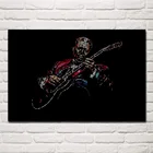 Гитара ist Блюз гитара Кинг ББ певица музыкант ткань настенные постеры картина домашнее Искусство гостиная украшение ZKJ41