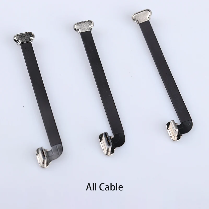 Серебристый Zhiyun гладкий 4 зарядный кабель 75 мм бесшовный lightnin кабель type-C кабель Micro USB кабель для iPhone 7 8 X huawei P10 samsung - Цвет: Серебристый