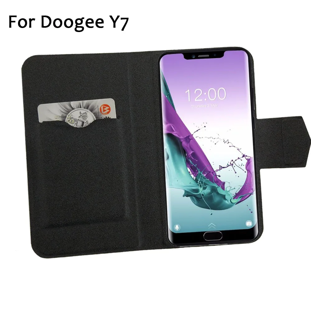 5 цветов Лидер продаж! Кожаный чехол для телефона Doogee Y7 заводская цена защитный