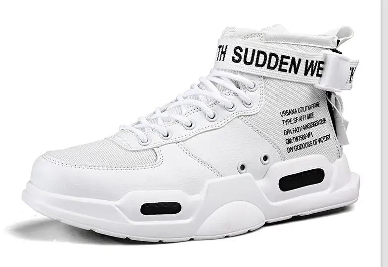 Темно-серый Men Super Cool Running Star Sneakers Spring High Top Trend Man Shoes Women Brand Comfortable Breathable Waterproof Walking Shoes - Цвет: Темно-серый