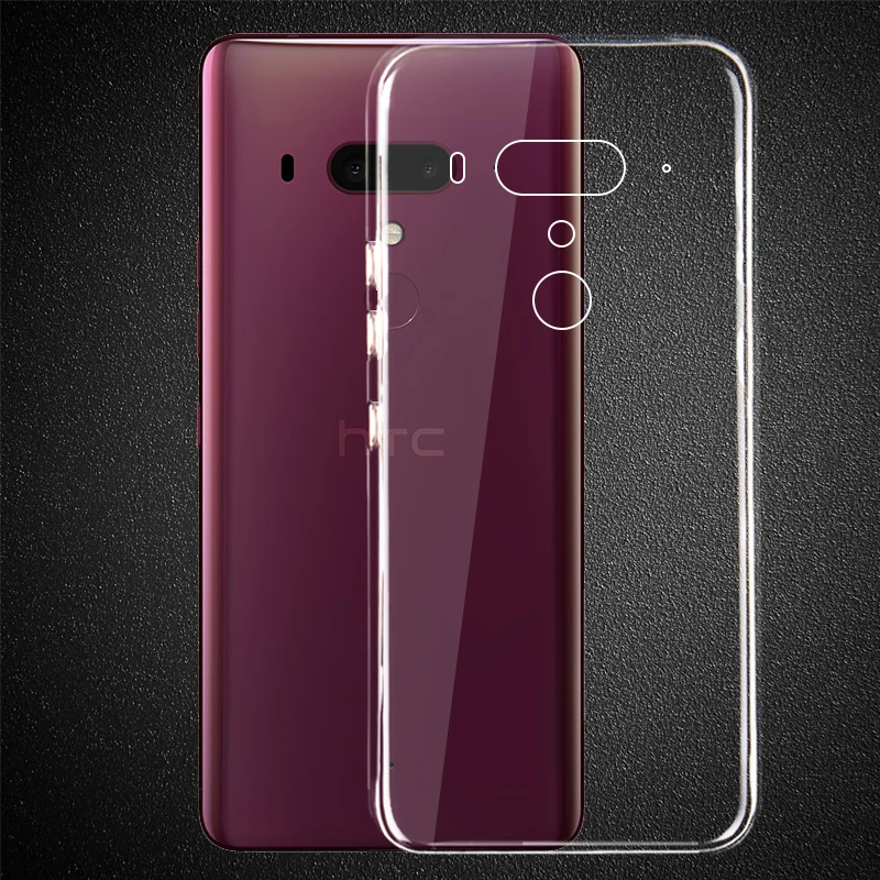 Мягкий прозрачный чехол из ТПУ для HTC Desire 530 626 628 630 816 820 One A9 M7 M8 M9 M10 E9 U11 Plus
