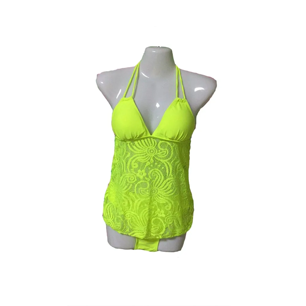 IASKY плюс размер купальник женский пуш-ап бикини 2017 кружевной комплект с низкой