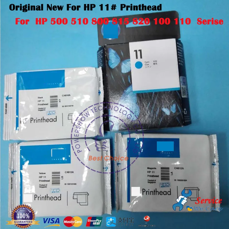 C4810A C4811A C4812A C4813A Печатающая головка для HP500 HP800 HP510 HP100 HP110 HP2800 HP500 800 510 печатающей головки