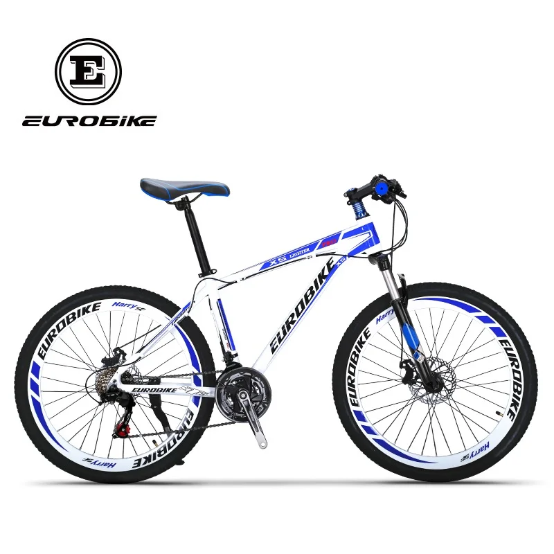 EUROBIKE Shimano 21 скоростной алюминиевый горный велосипед двойной дисковый тормоз