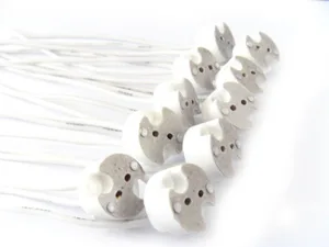 10 шт.Лот, MR16 MR11 GU5.3 G5.3 соединительный кабель основания лампы, MR16 основание патрона лампы MR16, фиксирующий патрон лампы 10 см, силиконовый кабель