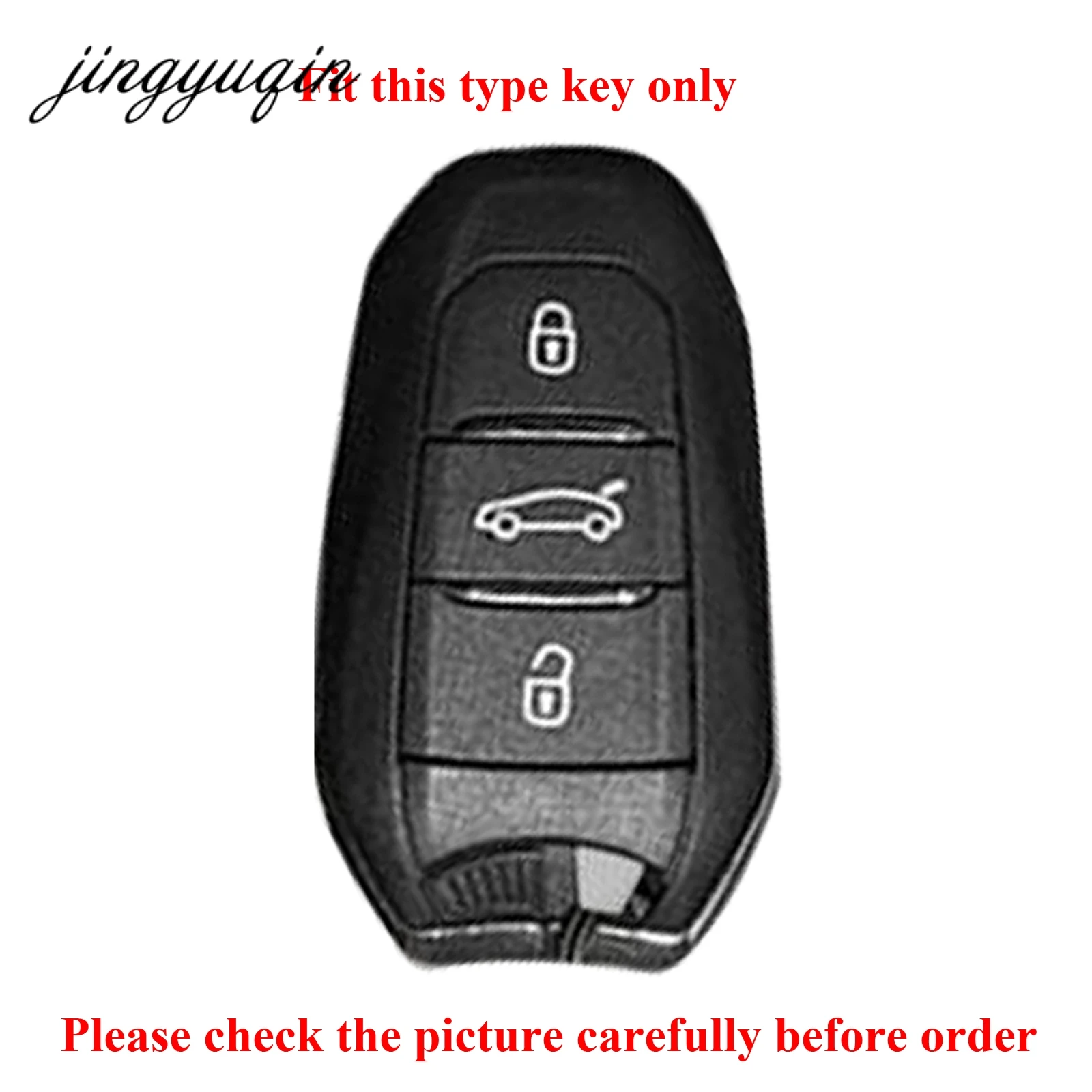 Силиконовый чехол для дистанционного ключа от машины jingyuqin Citroen C5 C6 C4L CACTUS C3XR DS6 DS5L