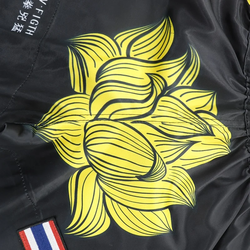 Шорты для mma ROLLHO Lotus боксерские трусы Муай Тай Для штаны мужчин и женщин брюки