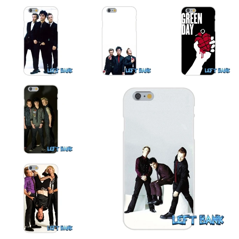 Мягкий силиконовый прозрачный чехол из ТПУ для Samsung Galaxy Note 3 4 5 S4 S5 MINI S6 S7 edge green day Mike