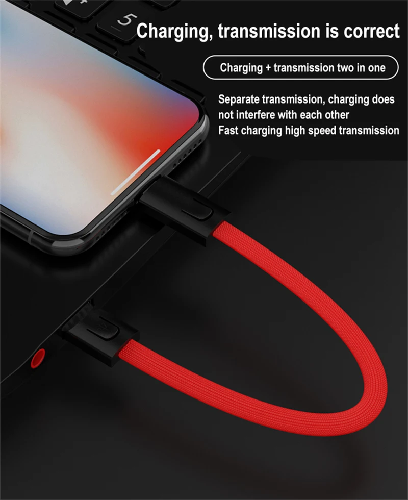 Многофункциональный USB кабель для iPhone/type C/Micro usb зарядный кабель брелок аксессуар Портативная зарядка кабель для синхронизации данных зарядное устройство