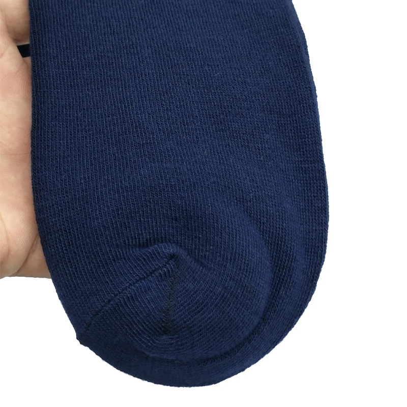 10 Pairs/lot Men Socks Solid Dark Blue Cotton Dress Ankle Suitable for Spring and Autumn Item AS03 | Мужская одежда