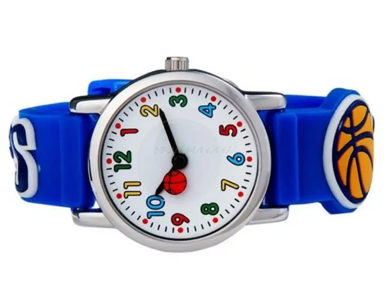 WILLIS досуг детей Кварцевые часы мультфильм яркий цвет Стильный аналоговый 3D