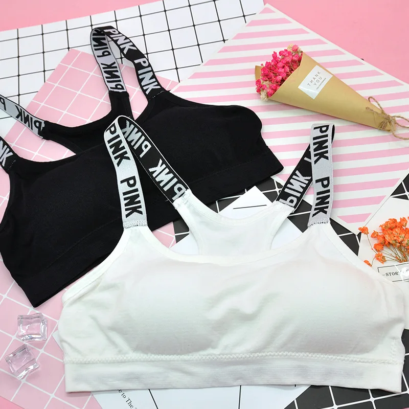 Нижнее белье для девочек подростков 1 шт. мягкий хлопковый однотонный