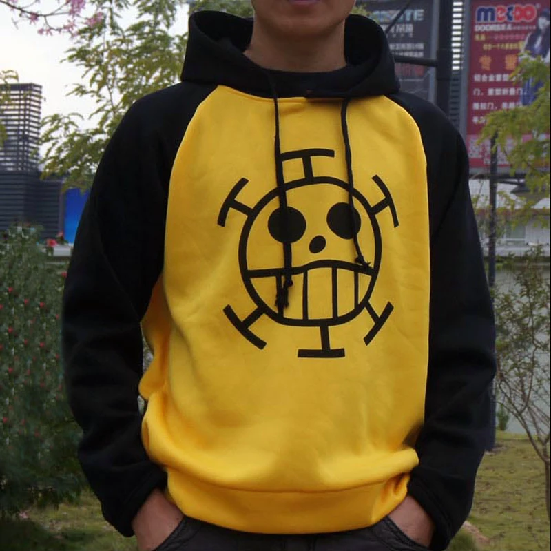 Trafalgar Law толстовки аниме цельное пальто-жакет для косплея Мужская и Женская Повседневная Толстовка с капюшоном костюмы на Хэллоуин