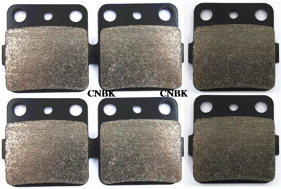 F + R тормозные колодки Набор подходит YAMAHA 350 YFM S T RY Raptor YFM350 2004 2005 2006 2007 2008 2009 2010 2011 2012