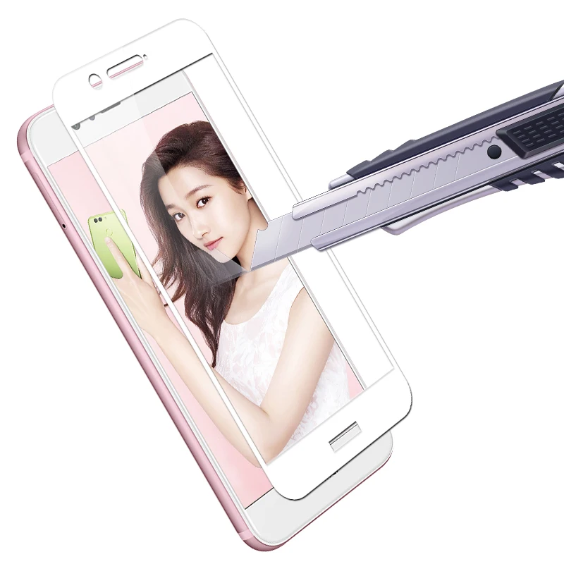2 шт. защита для экрана с закругленными краями Huawei Nova Стекло Закаленное стекло Nova2