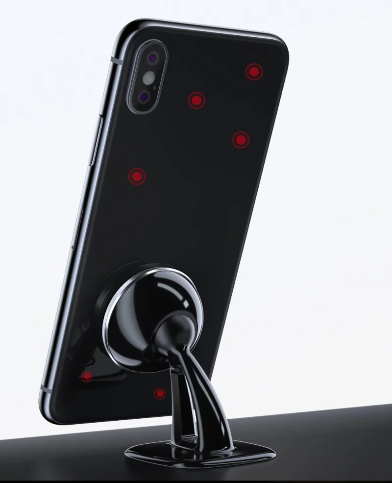 Магнитный автомобильный вращающийся держатель для телефона iPhone Xs Xiaomi 9 в