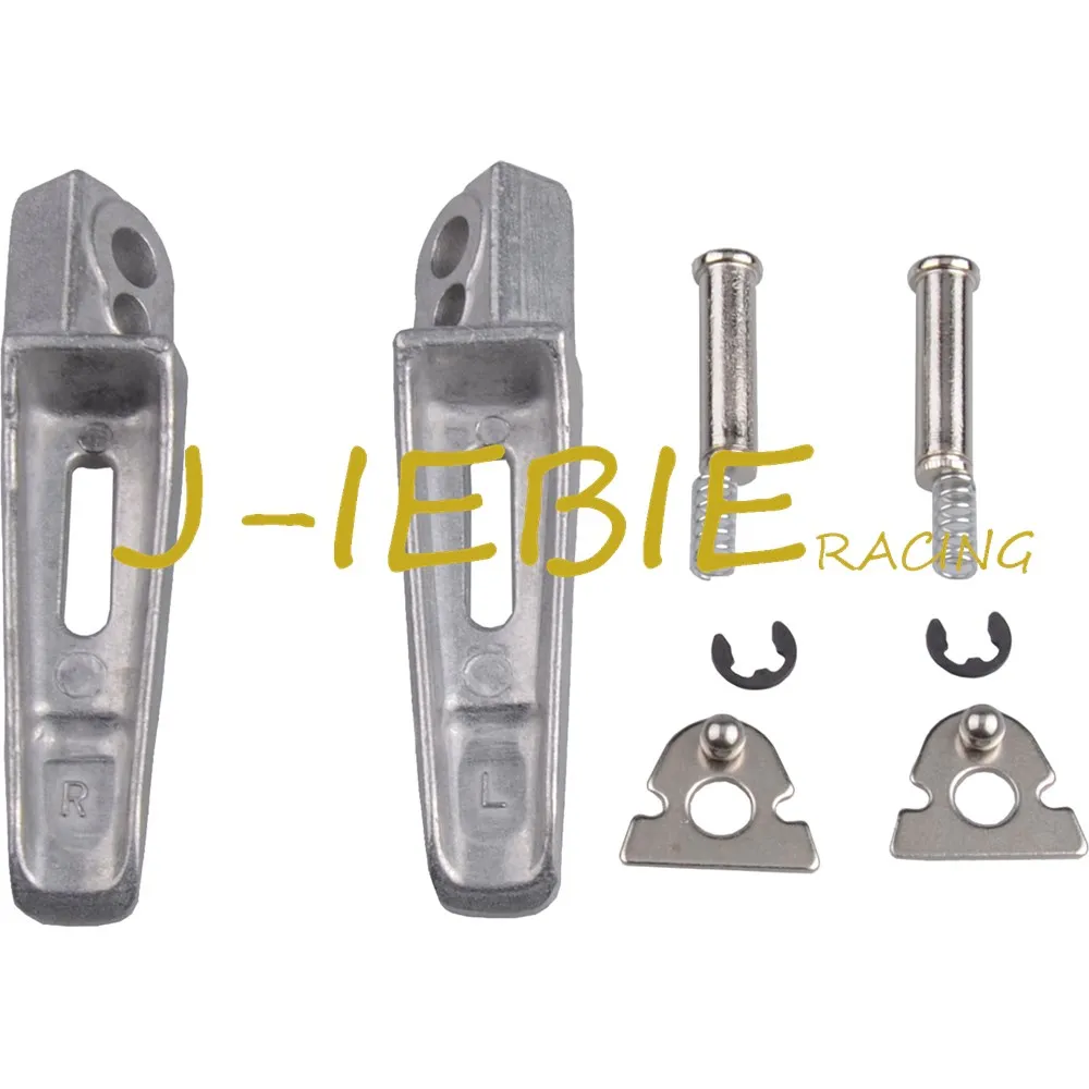 Серебряные колышки для подножки Suzuki GSXR 1000 GSXR1000 2005-2016 600/750 GSXR600 GSXR750 2006-2016 B-KING 2008-2013 |