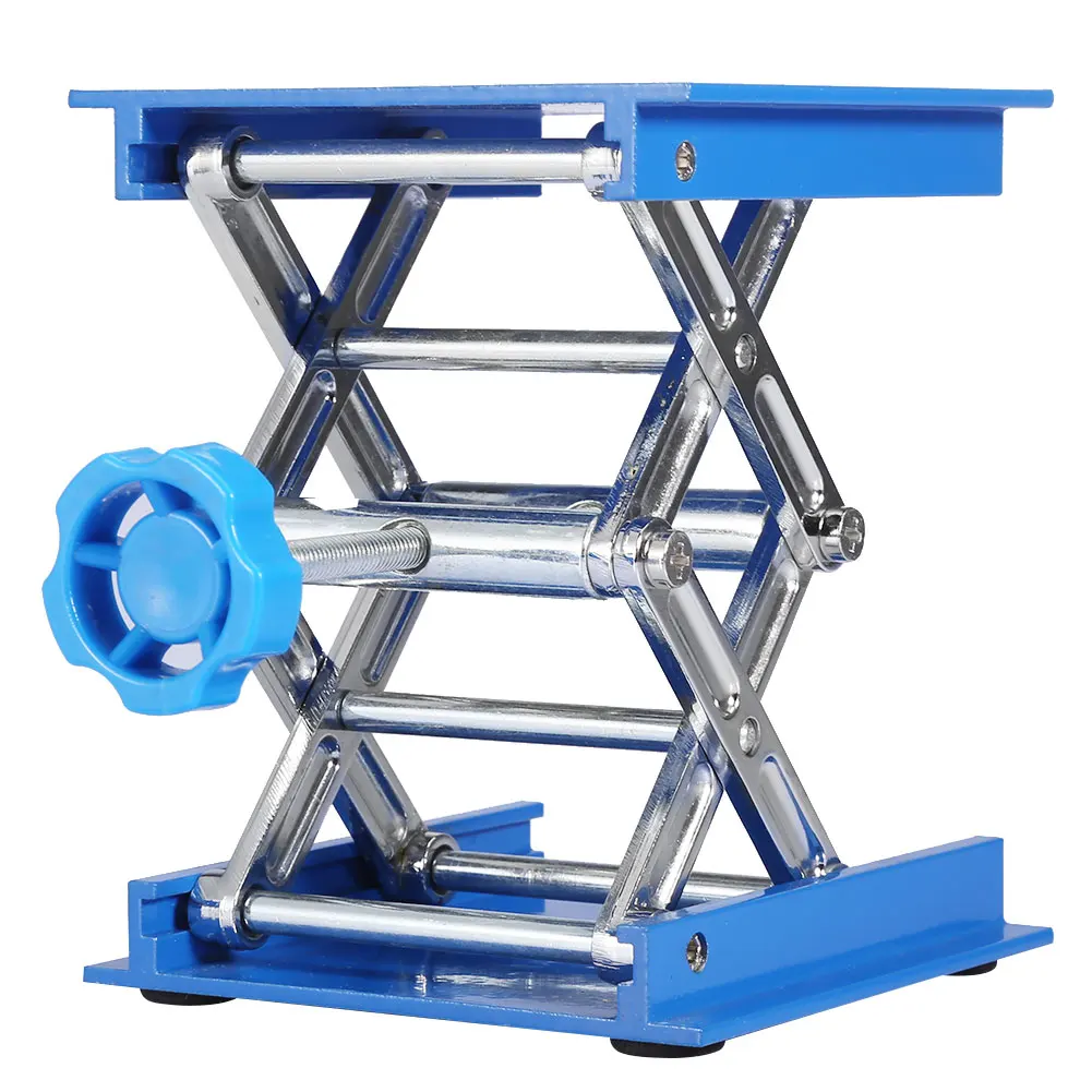 100x100mm Aluminum Oxidation Lifting Platform Lab Jack Adjustable Stand Table Rack Lab-Lift Lifter For Science Experiment | Инструменты