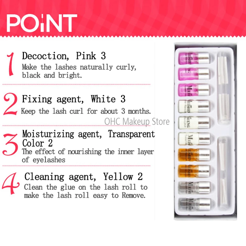 Lash Lift Set Eyelashes Glue Long Lasting Eyelash Adhesive Waterproof Extension | Красота и здоровье