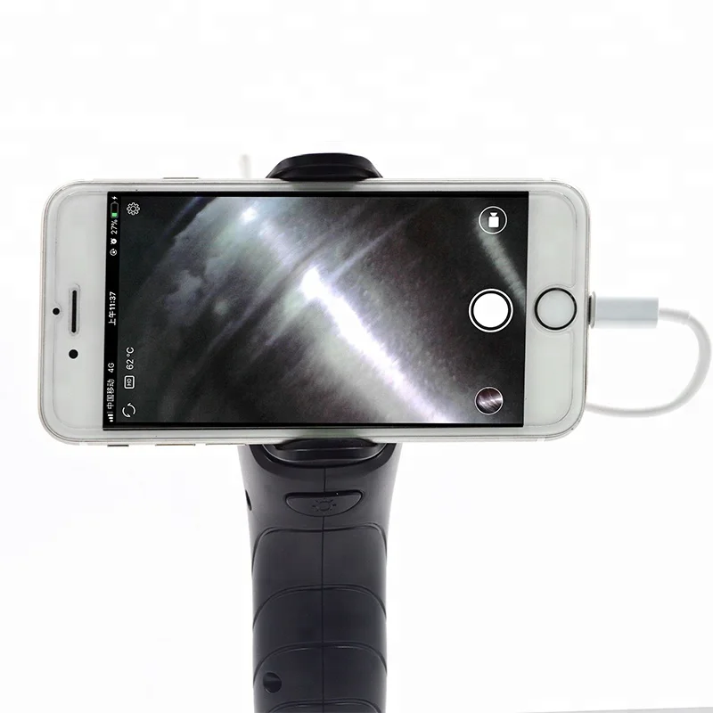 Профессиональная промышленная камера Borescopes 6 регулируемый светодиодный светильник с 80 см трубкой бороскоп инструмент для технического обслуживания и ремонта транспортных средств